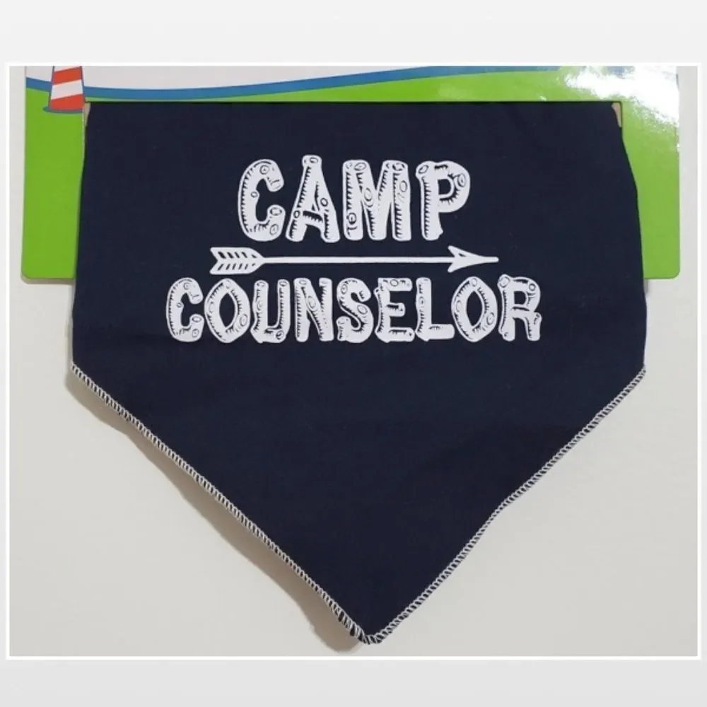 New Blue & White Pet Small Dog Bandana